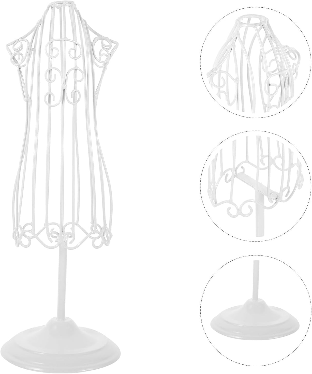 Maniquí para Ropa de Mascotas LOGOFUN, Soporte de Hierro