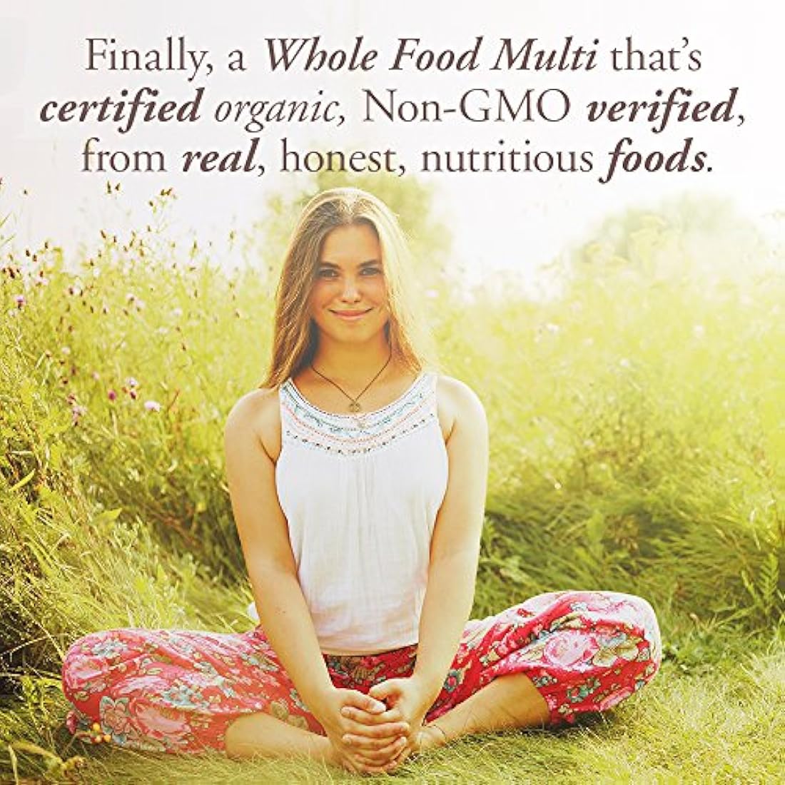 Suplemento multivitamínico orgánico, para mujer