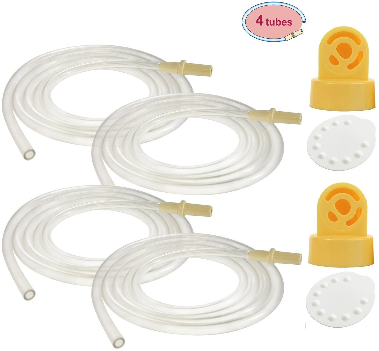 Tubing 4 Tubes 2 Valves 2 Membranes for Medela Pump