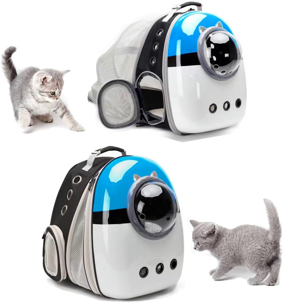 Mochila Expandible para Gatos, Aprobada Aerolínea, Modelo Astronauta