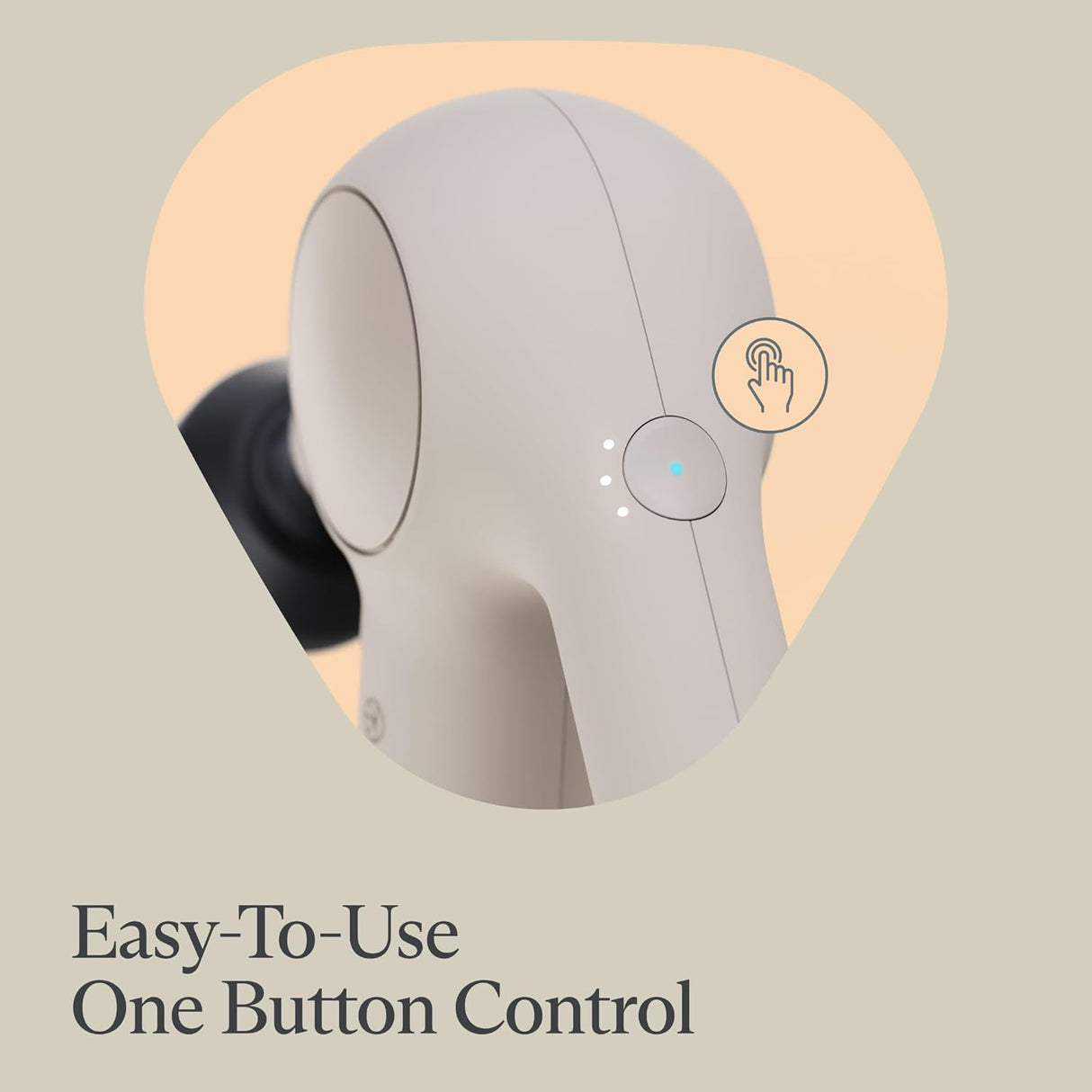 Masajeador TheraGun, portátil y fácil de usar para el dolor.