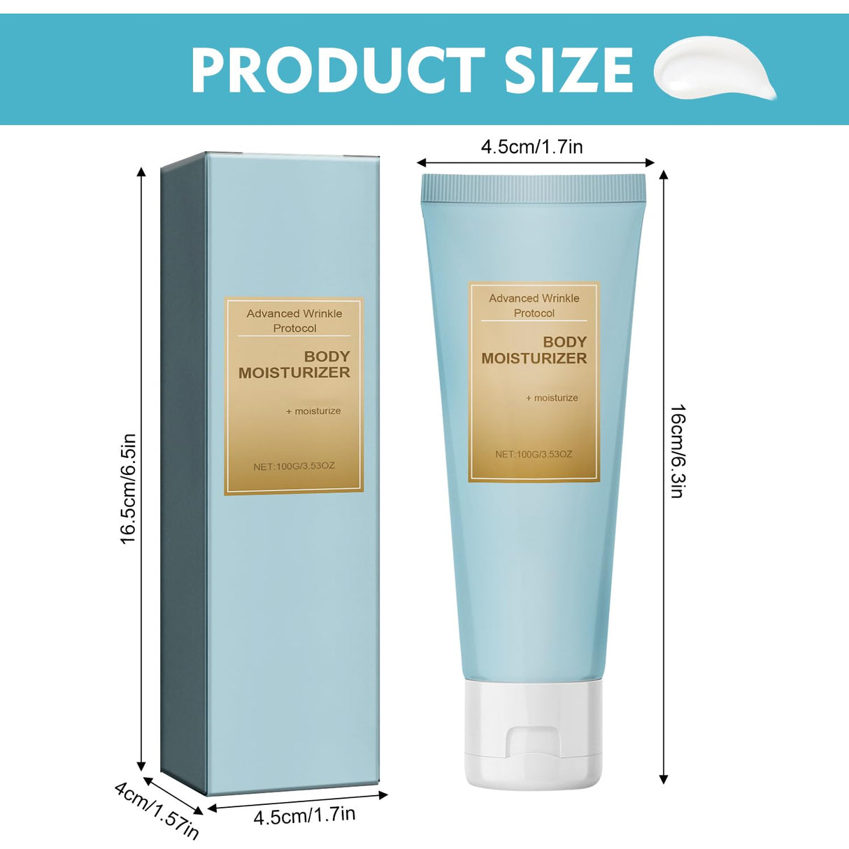 Manteca Corporal Antienvejecimiento con Miel Hazel, 2 Botellas