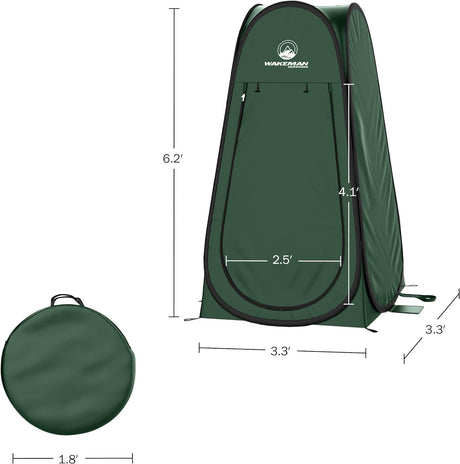 Tienda Pop Up Privada: Ducha, Vestidor o Inodoro Portátil