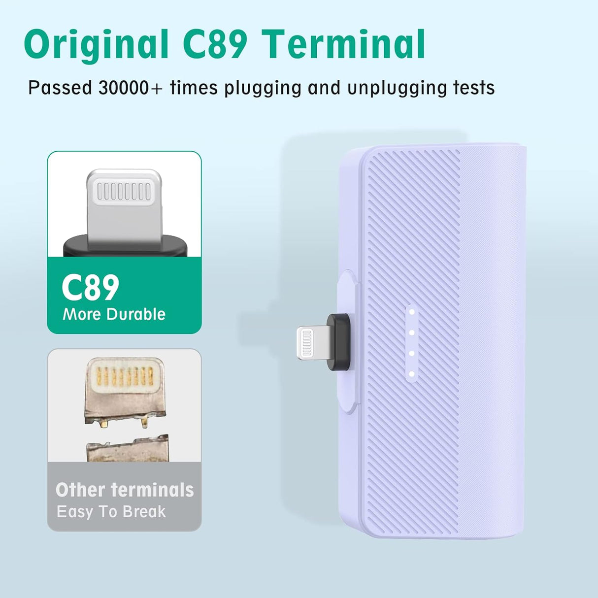 Cargador portátil para teléfono