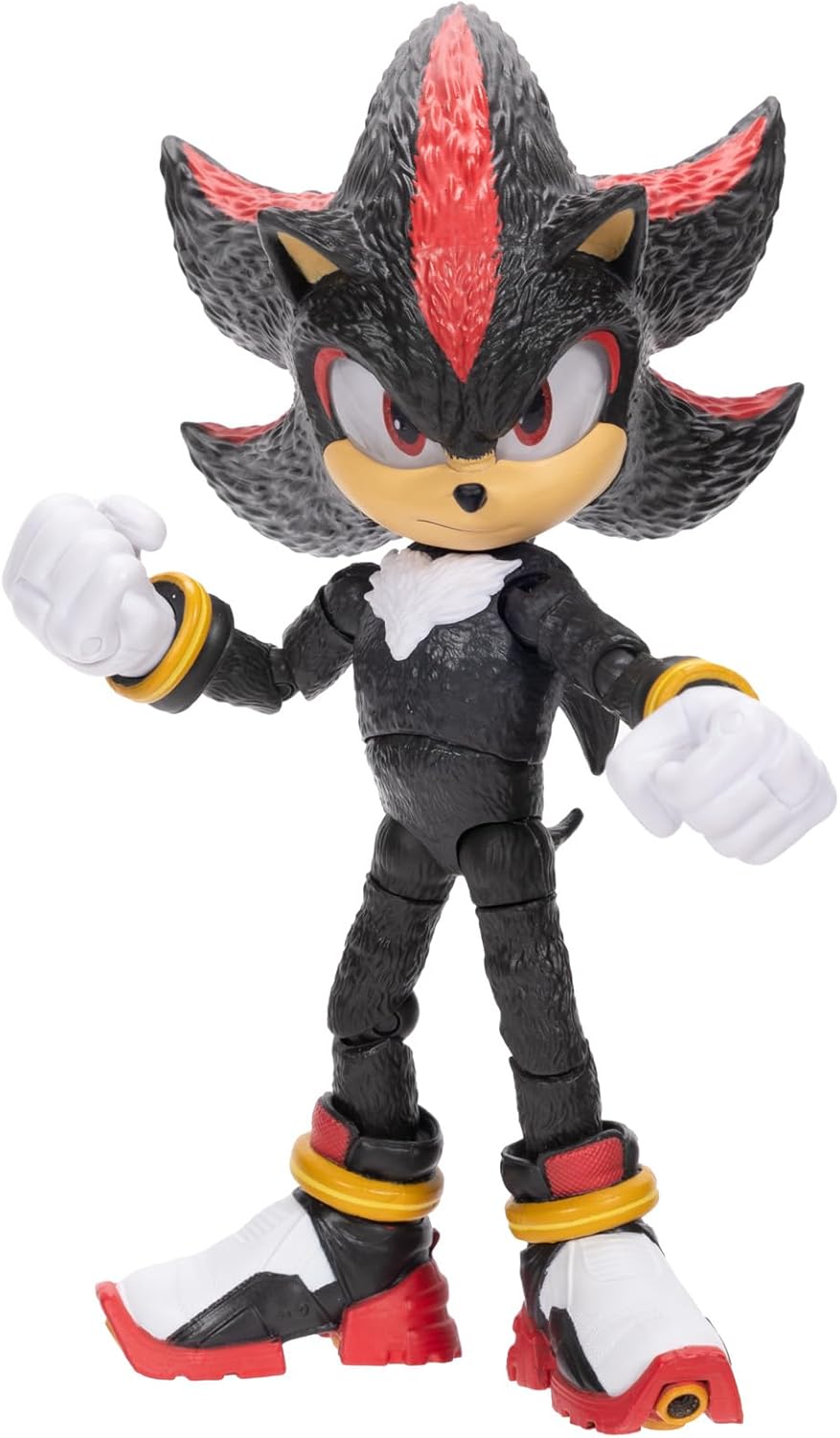 Figurita Shadow Sonic 3, articulada, oficial de la película.