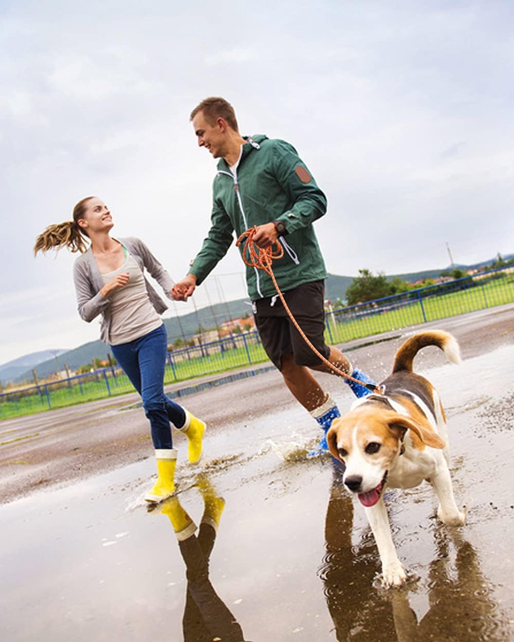 Correa larga para perros para entrenamiento con hilos