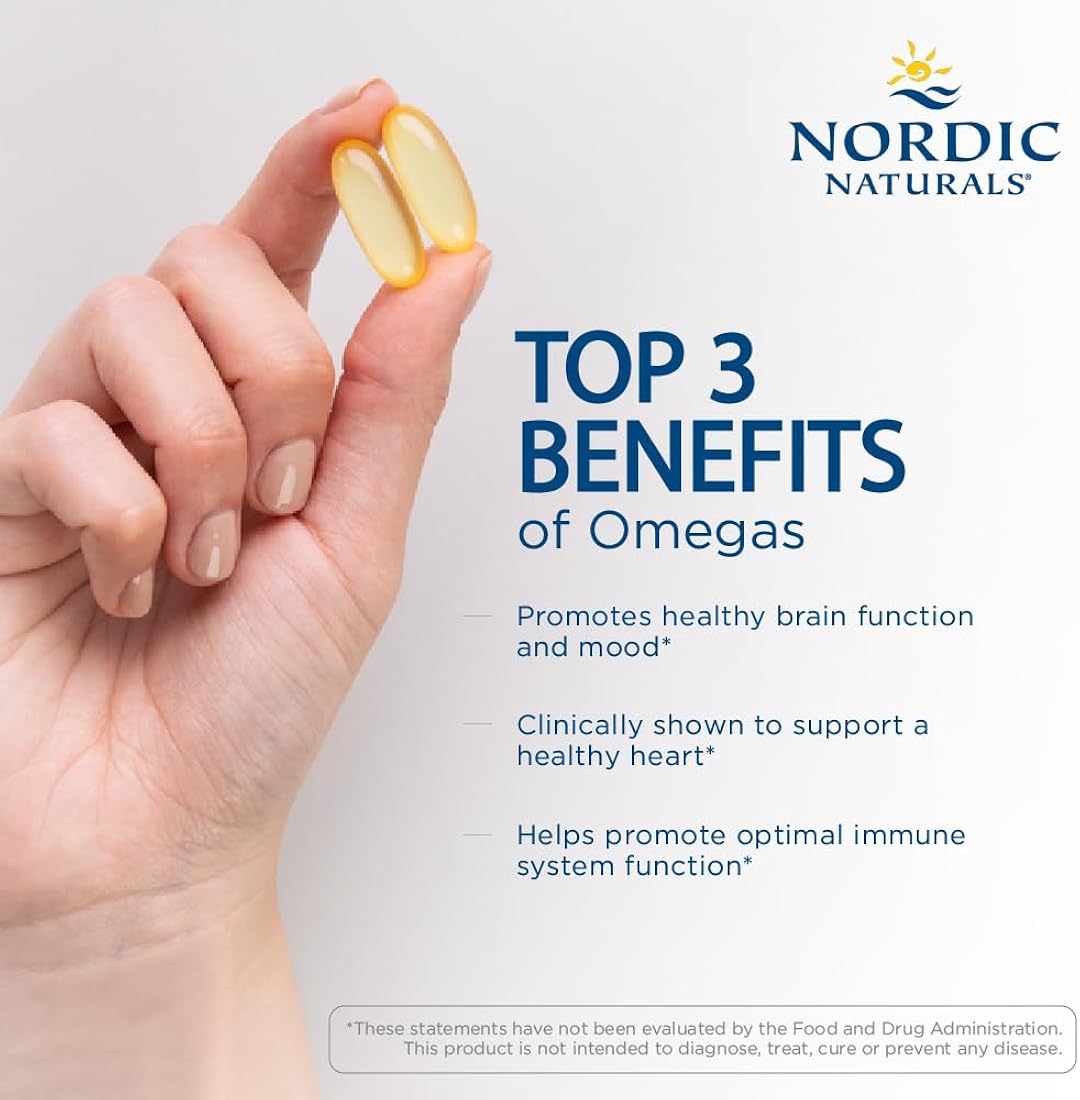 Suplemento Nordic Naturals Ultimate 1280 mg de Omega