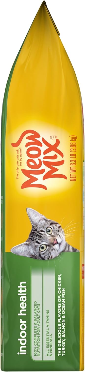Alimento seco Meow Mix para gatos 6 libras