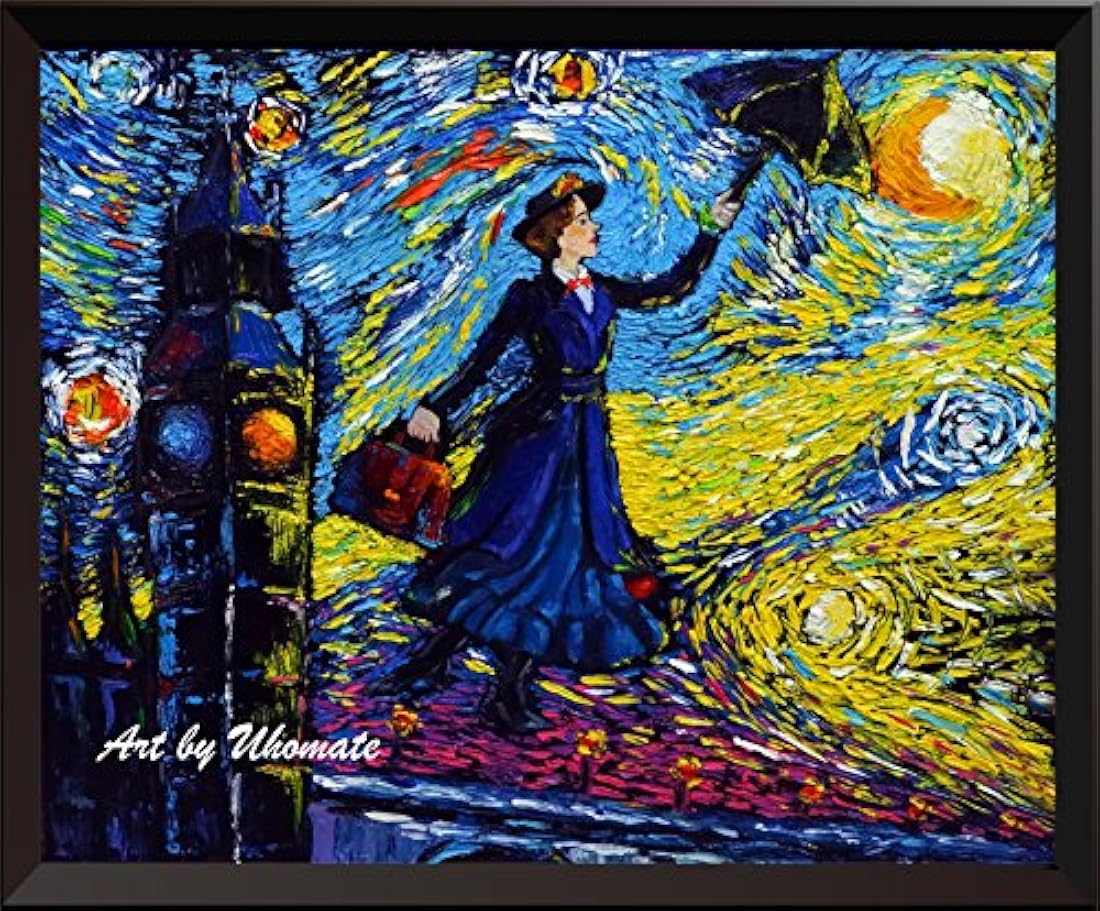 Cuadros, Noche estrellada de Vincent van Gogh