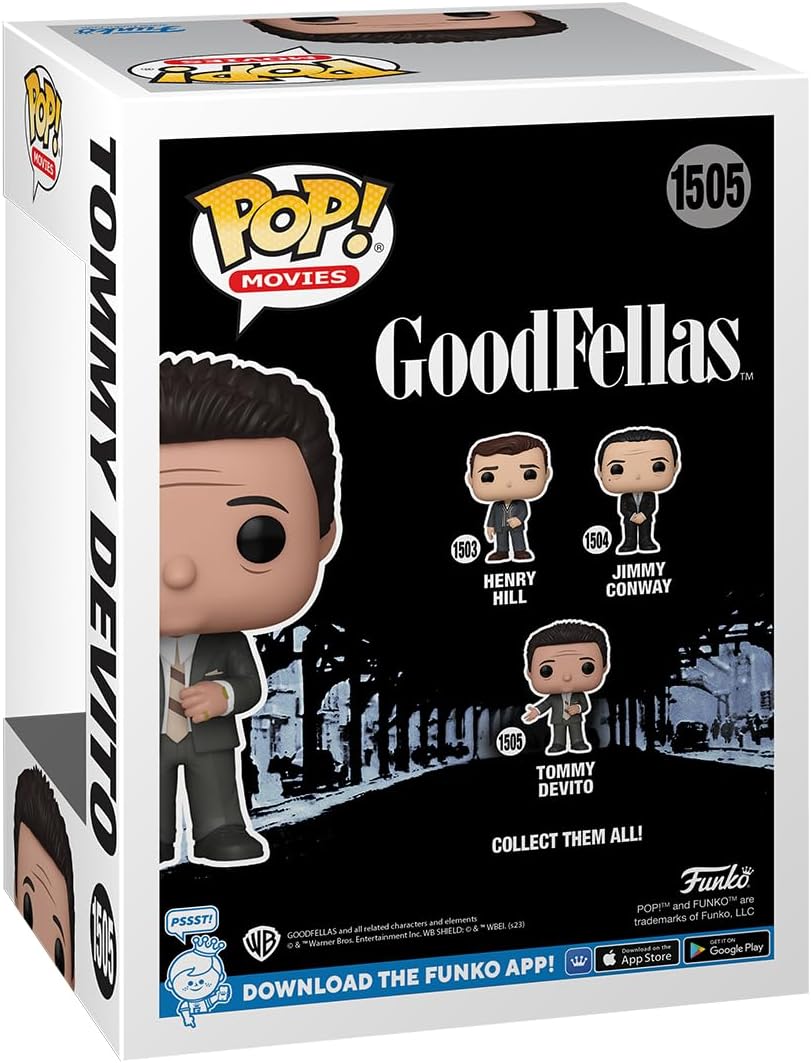 Funko Pop! Películas: Goodfellas - Tommy Devito Figura Coleccionable