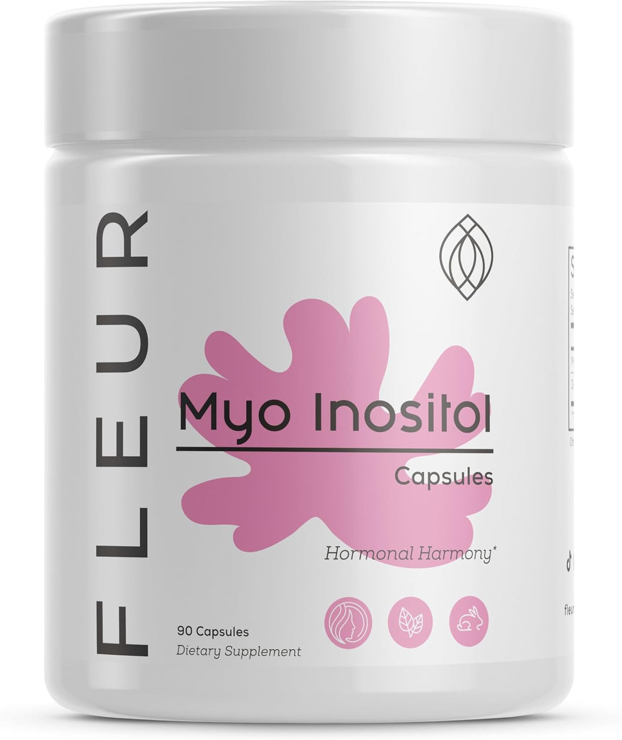 Cápsulas de mio-inositol y D-Chiro inositol FLEUR