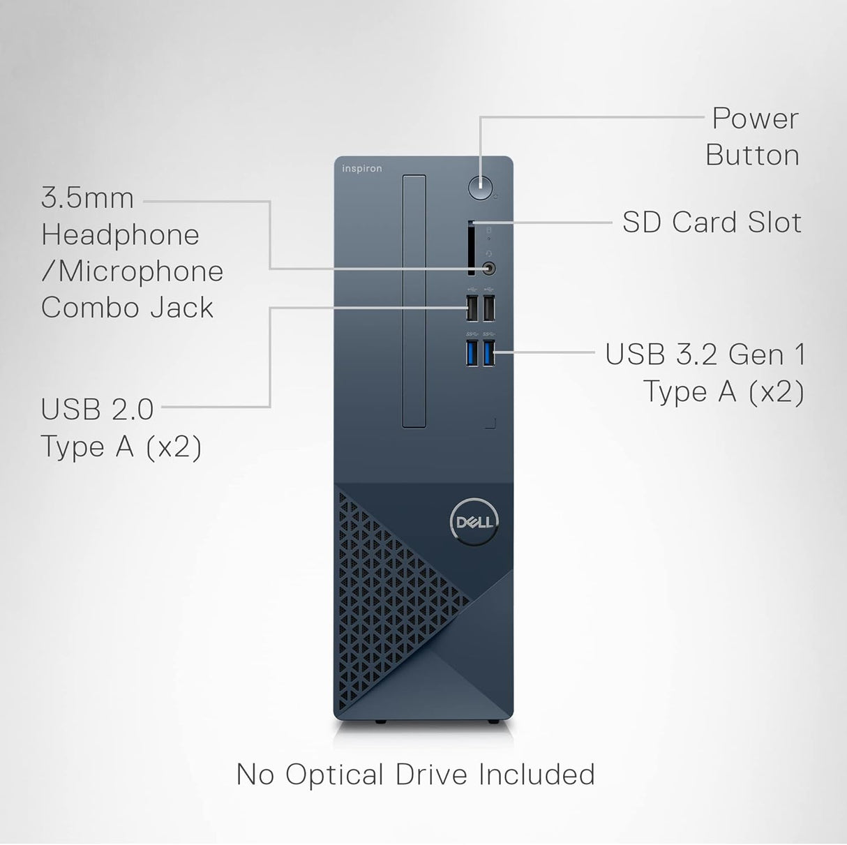 Computadora de escritorio Dell Inspiron 3020S color azul