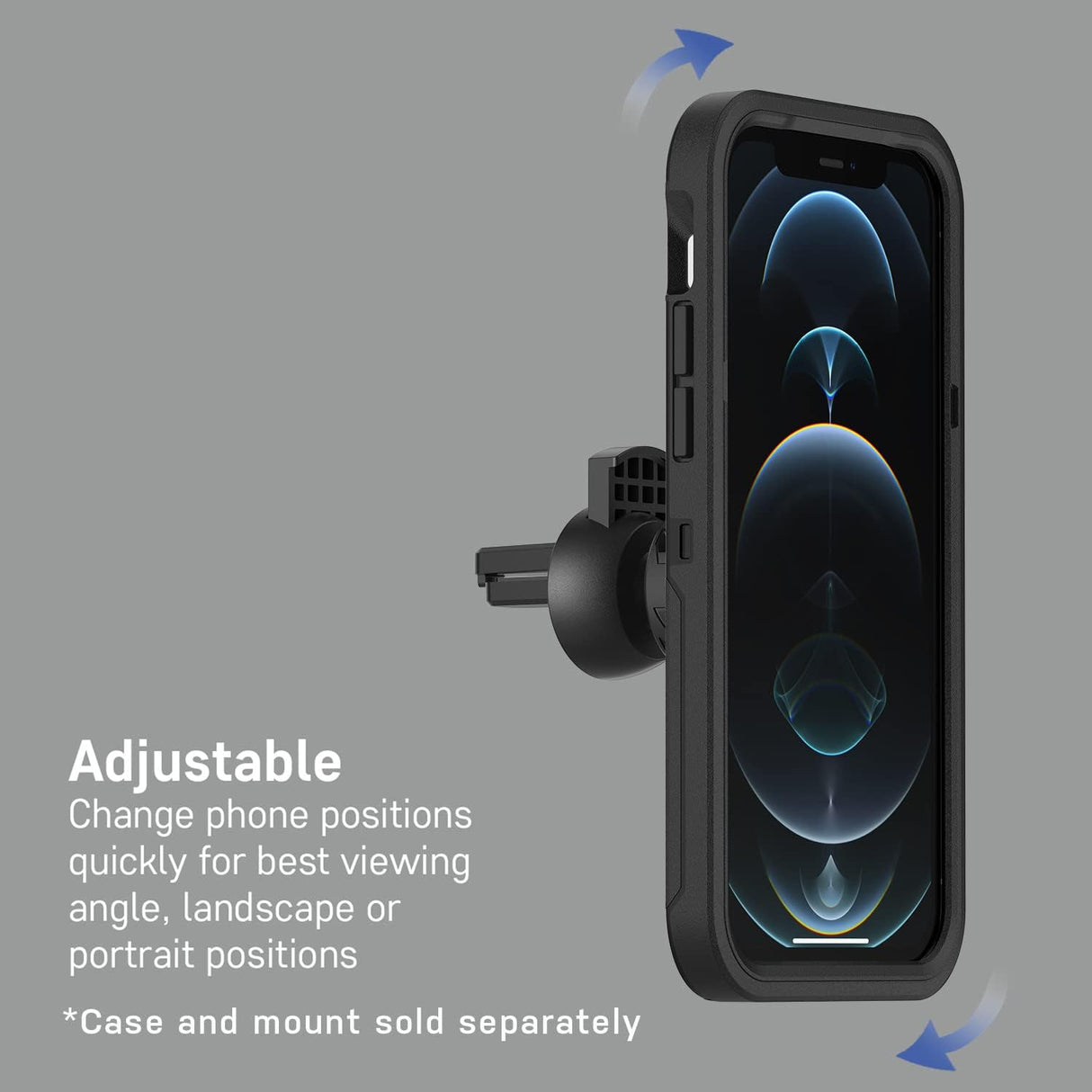 OtterBox Soporte de ventilación de coche para MagSafe negro