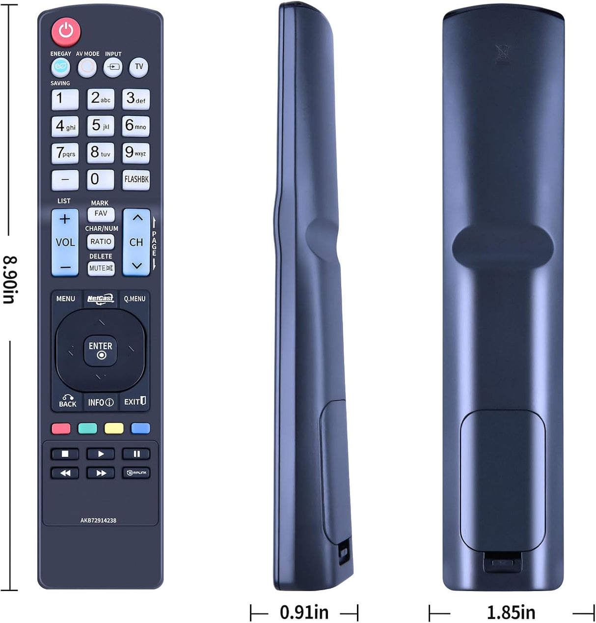 Control Remoto Universal LG para Smart Modelos AKB72914238