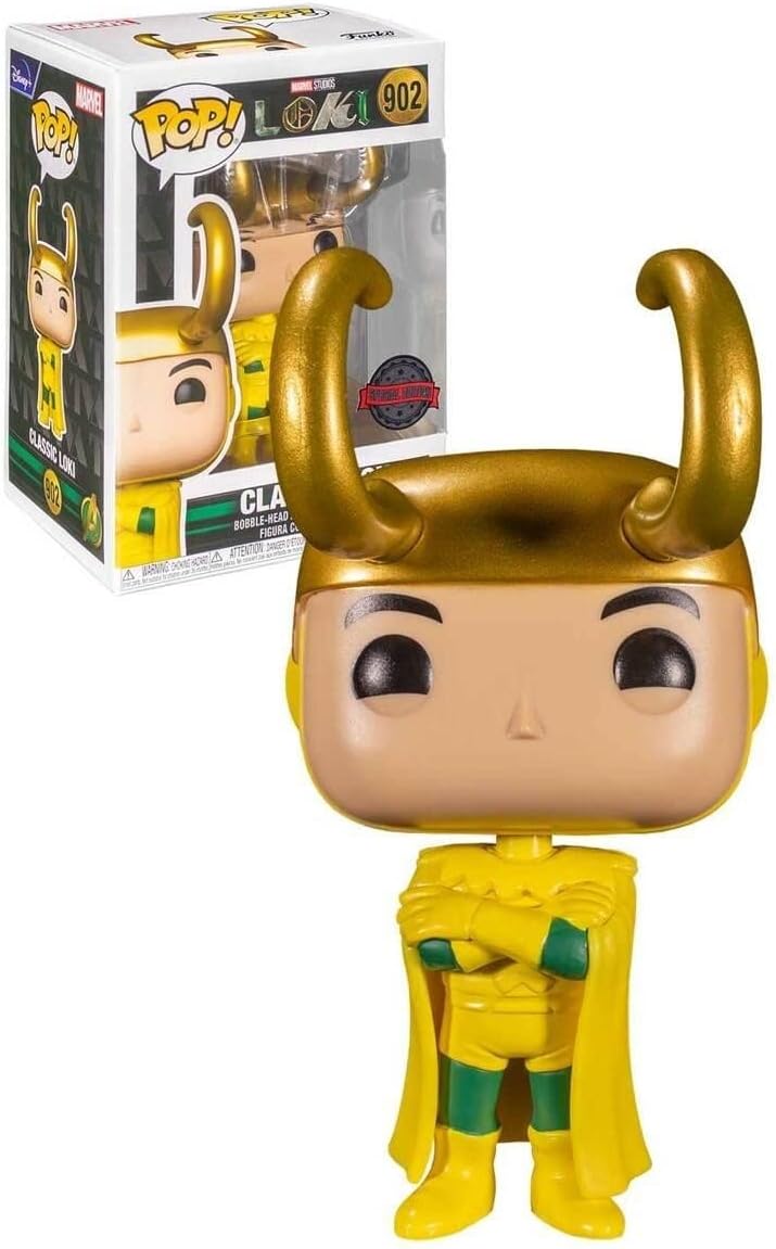 Figura de Vinilo Classic Loki Funko Pop! - Exclusiva BoxLunch