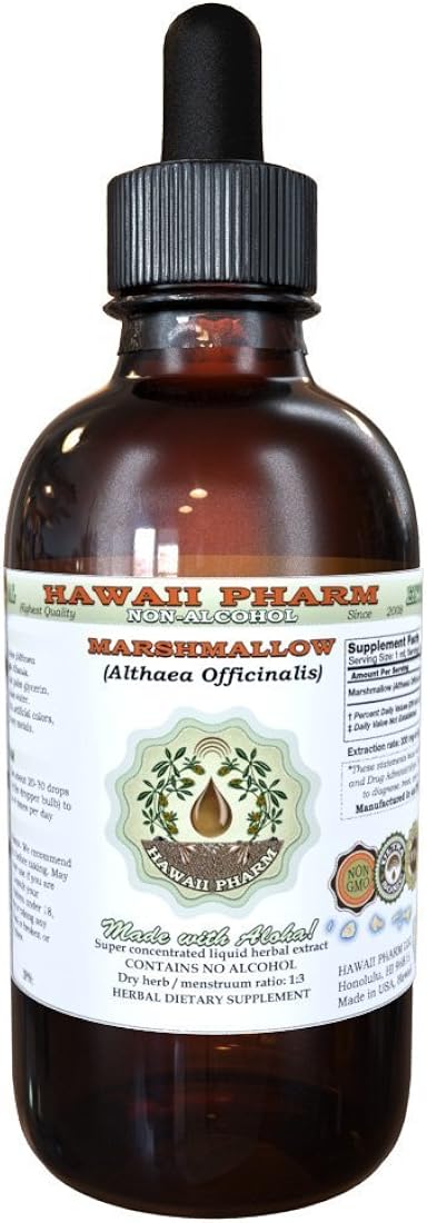 Suplemento Extracto líquido sin alcohol de malvavisco 2 oz