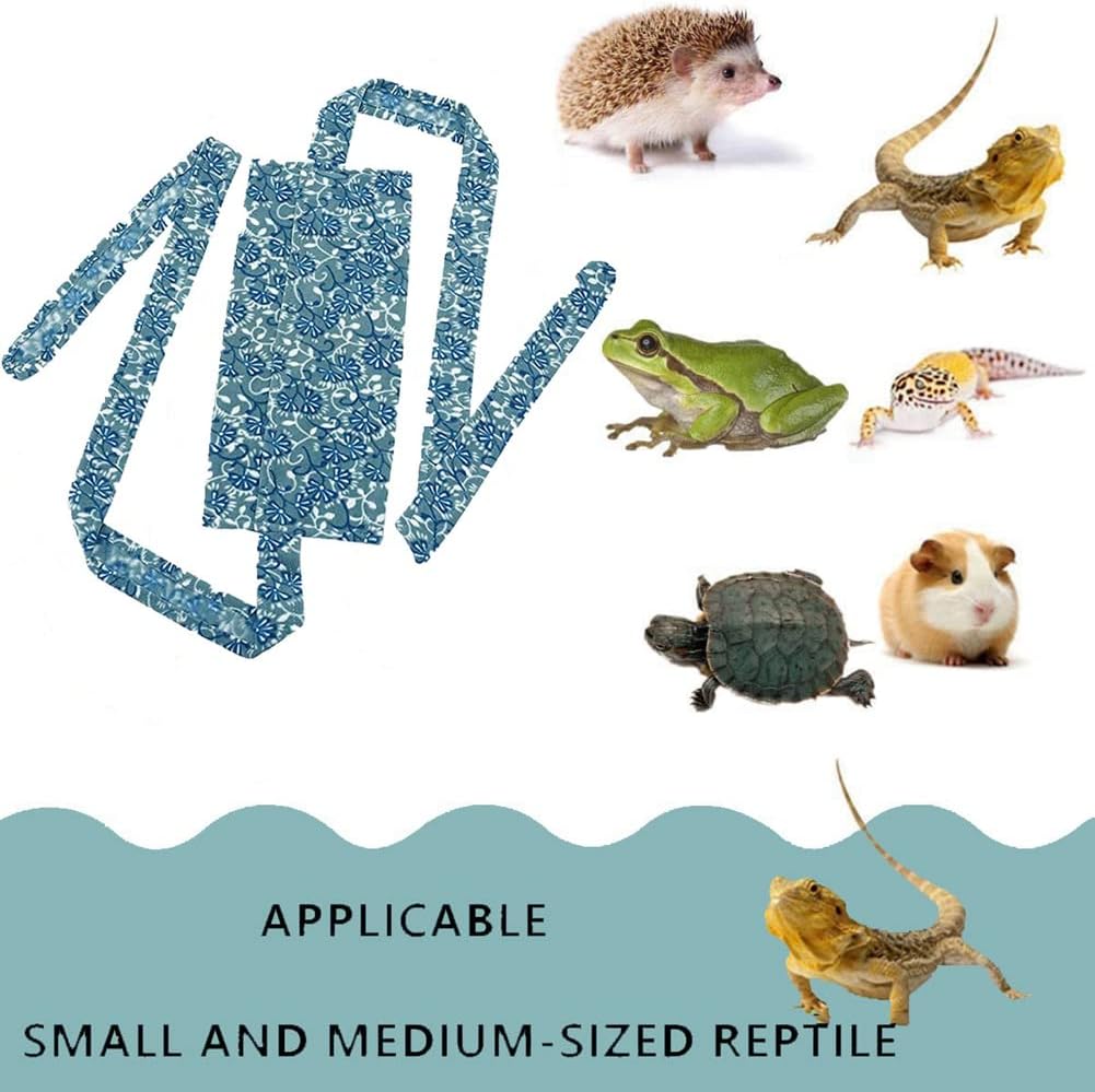 Transportador para Dragón Barbudo, Ajustable, Sling, Flannel