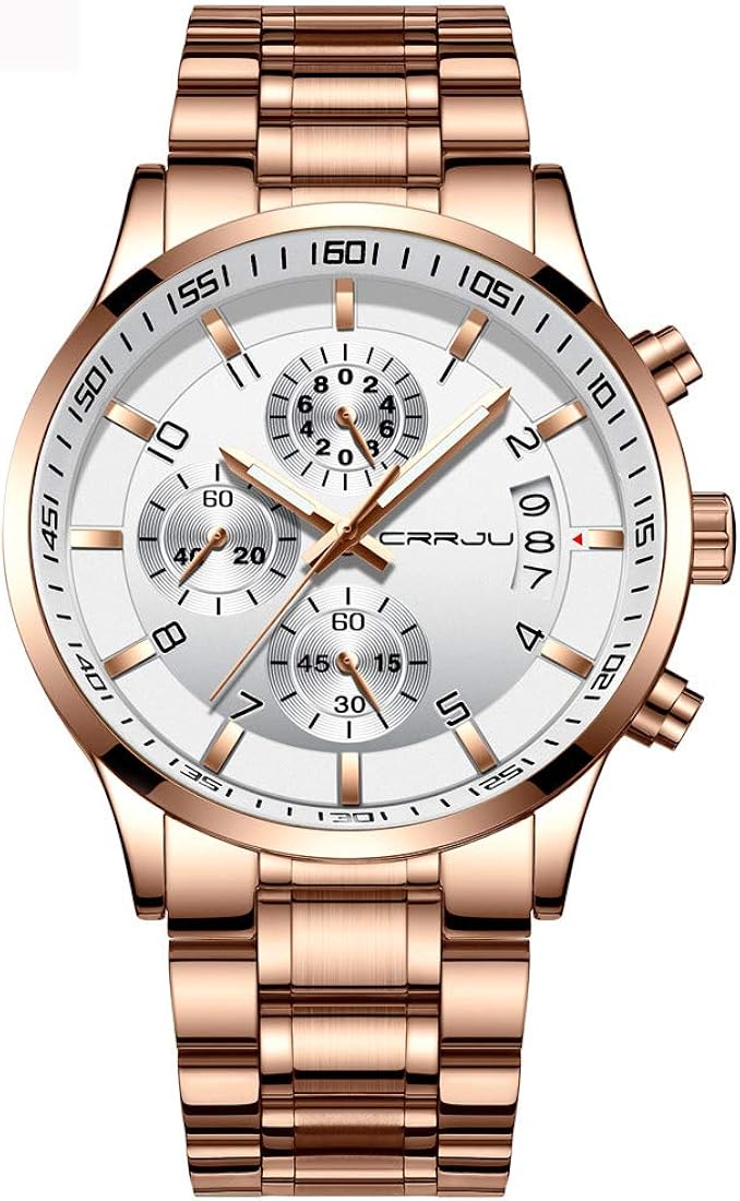 Reloj de acero inoxidable para hombre CJ2214 CRRJU