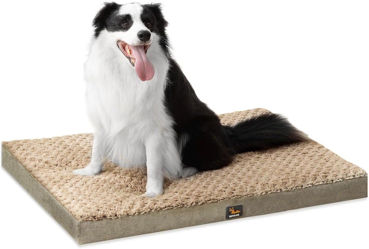 Cama Mediana para Perros hasta 35 lbs, Espuma Ortopédica
