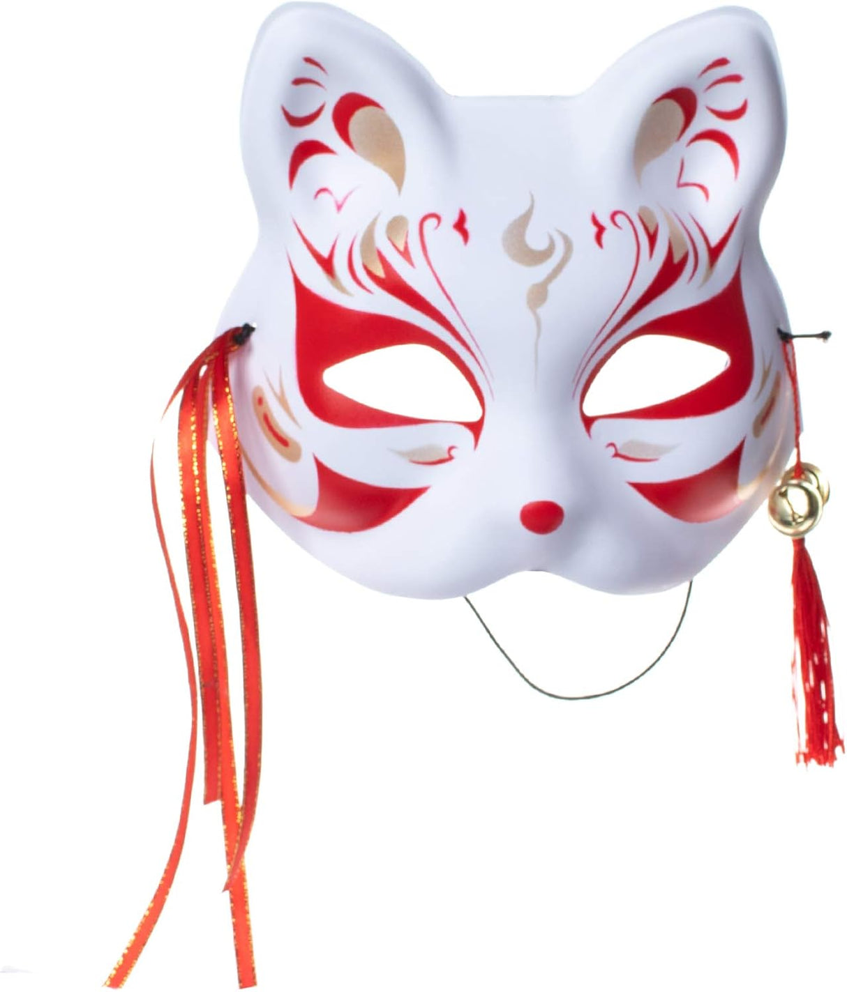 Disfraces japonés de anime rojo y blanco talla XL