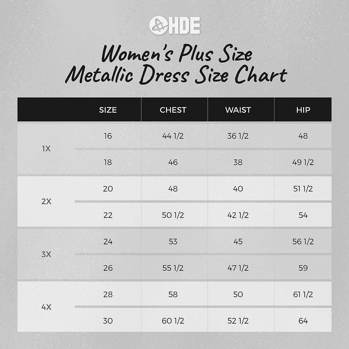 Disfraces de mujer metálico brillante talla 3X