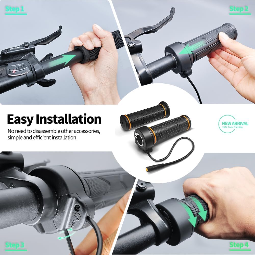 Acelerador MUSELK para Bicicleta Eléctrica BBS01 BBS02 BBSHD