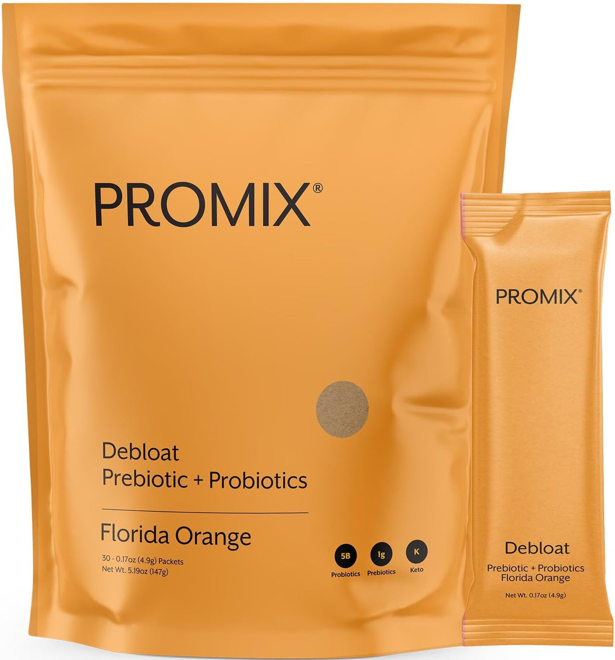 ProMix Nutrition Debloat Prebióticos y Probióticos 30 Servs