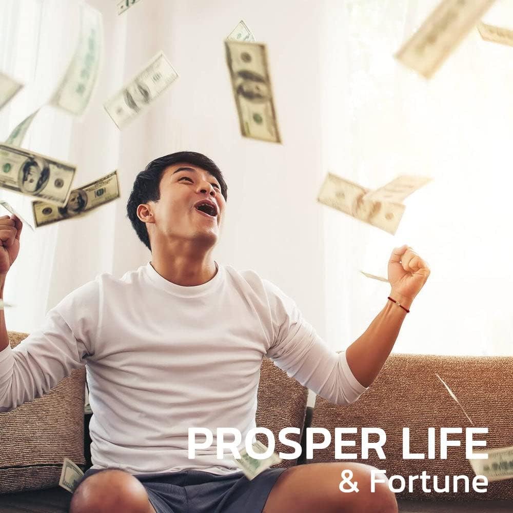 Pulsera Feng Shui Calabaza Cinabrio Amuleto Suerte y Protección