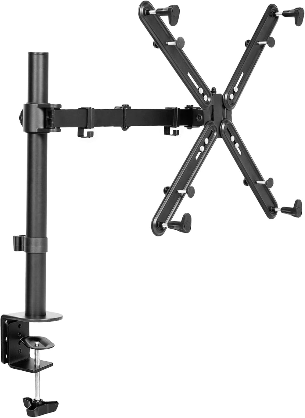 Soporte Doble para Monitor VIVO, Ajustable, STAND-V002VA