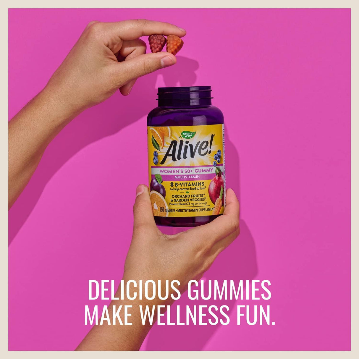 Suplemento Alive vitaminas multivitaminas 150 gomitas