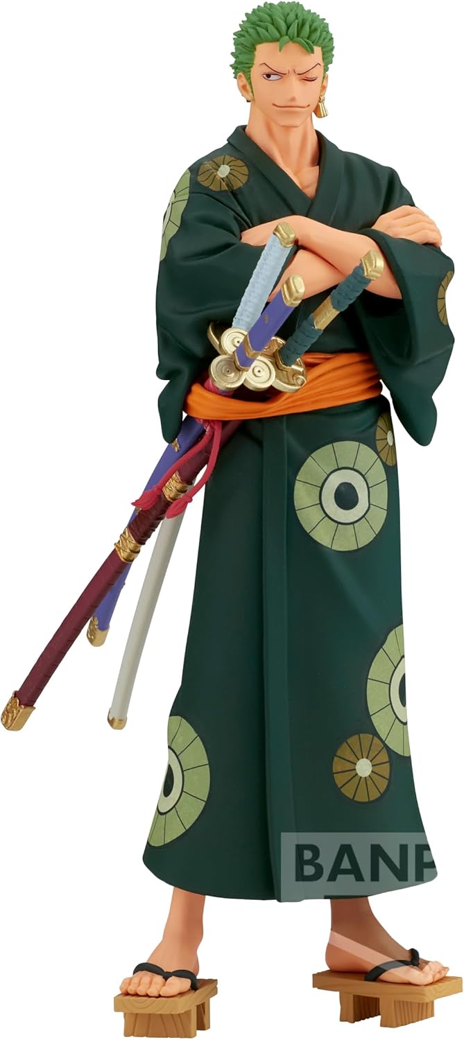 Figura Roronoa Zoro Yukata Ver. Banpresto DXF Grandline Series