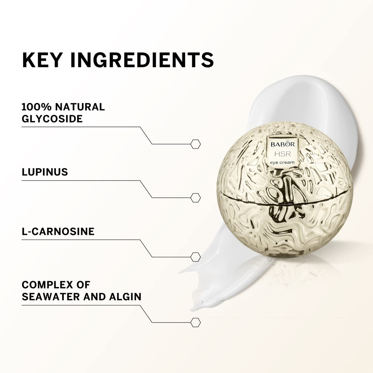 Cuidado Facial Crema de ojos contra círculos oscuros bolsas