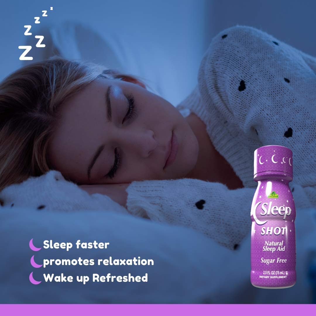 Sleep Shot de Alfa Vitamins – Contiene 10 mg vitamina B6