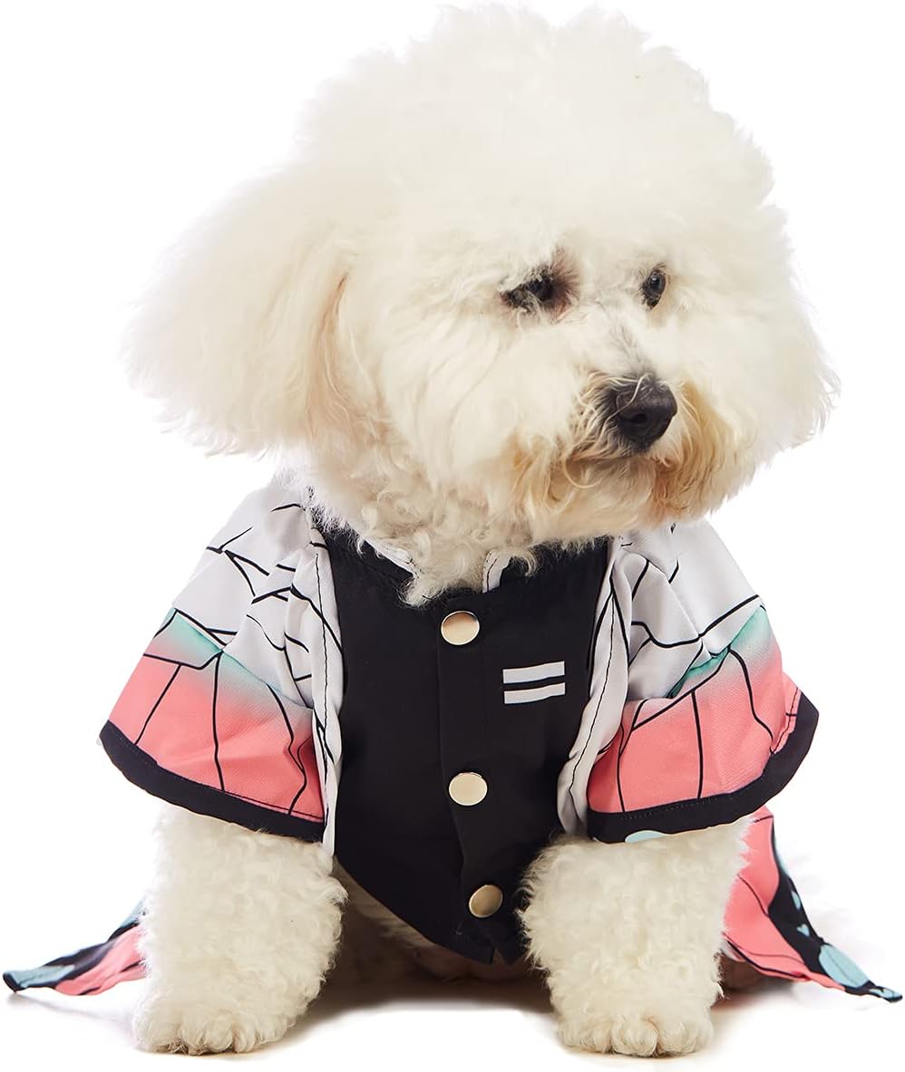 Coomour Disfraz de perro para mascotas, disfraz de gato y cosplay divertido para perros pequeños