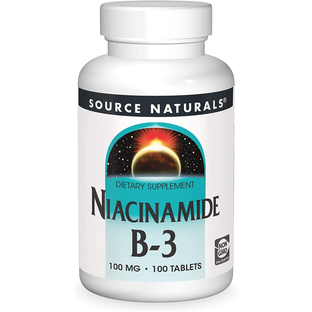 Suplemento Niacinamida 100 mg 100 comprimidos vitamina B-3