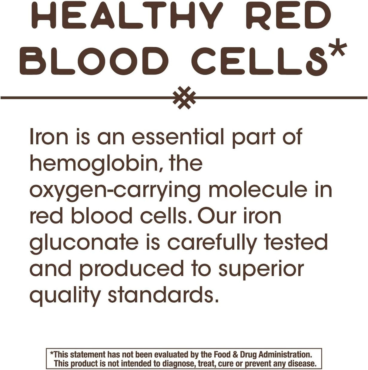 Suplementos Iron Support Healthy Red Blood Glóbulos 100 cáp