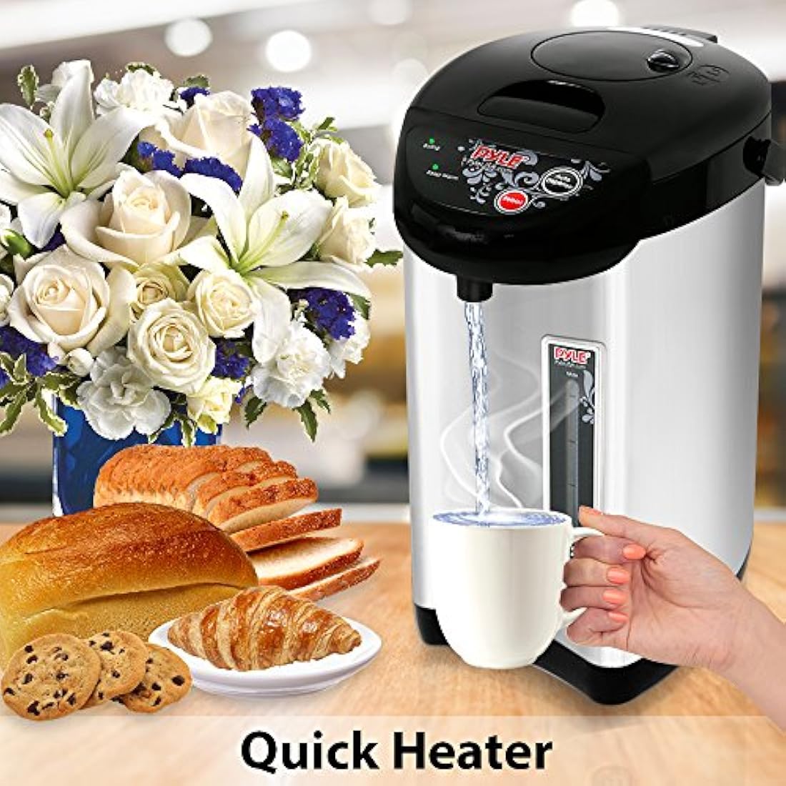 Hervidor eléctrico de agua caliente NUTRICHEF PKWK43