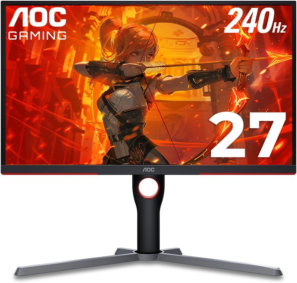 Monitor Gaming Curvo AOC CQ27G3Z 27 QHD 240Hz 0.5ms