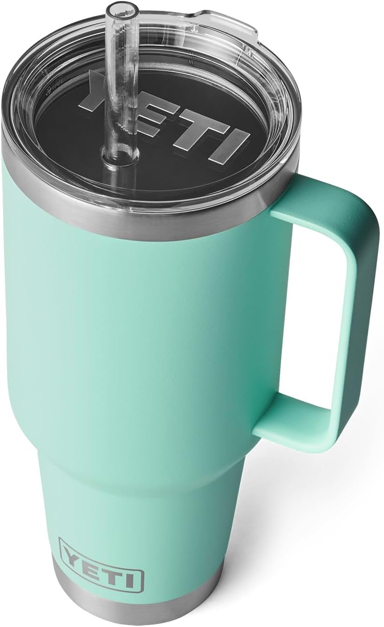 Taza YETI Rambler con Asa y Tapa con Popote Acero Inoxidable