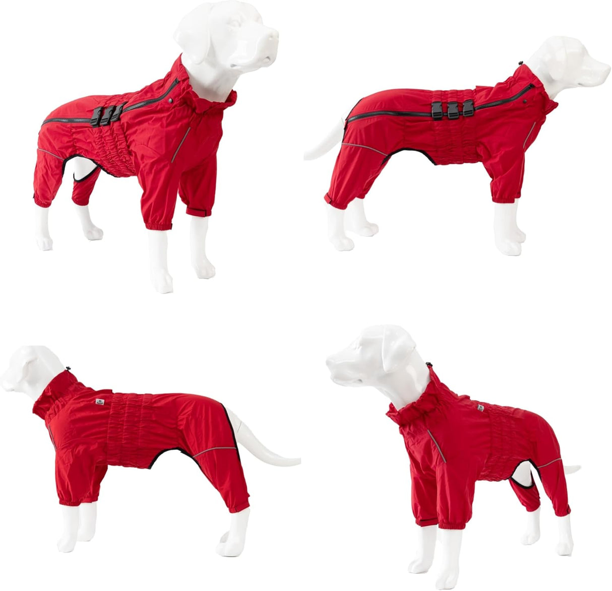 Chaqueta Impermeable para Perros, Ligera, Reflectante, XL