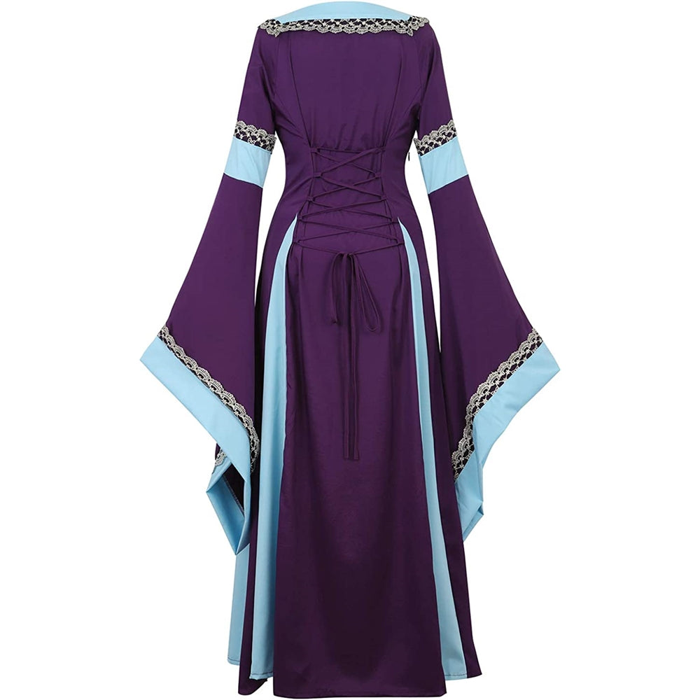 Disfraces renacentista vestido retro para mujer talla XL