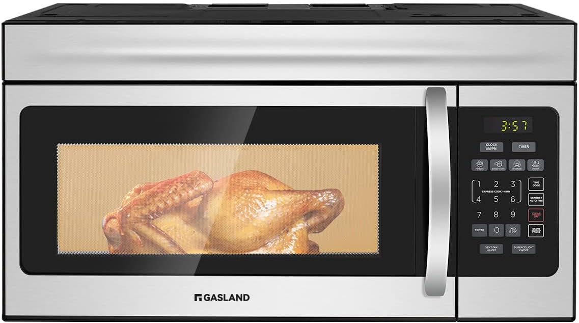 Microondas sobre la estufa GASLAND Chef OTR1603S 1.6 Cu. Ft.