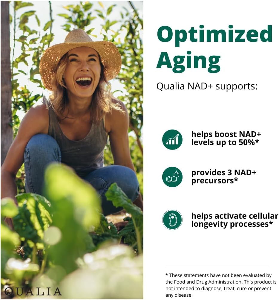 Suplemento NR, aumenta niveles NAD+ hasta 50%, vegano