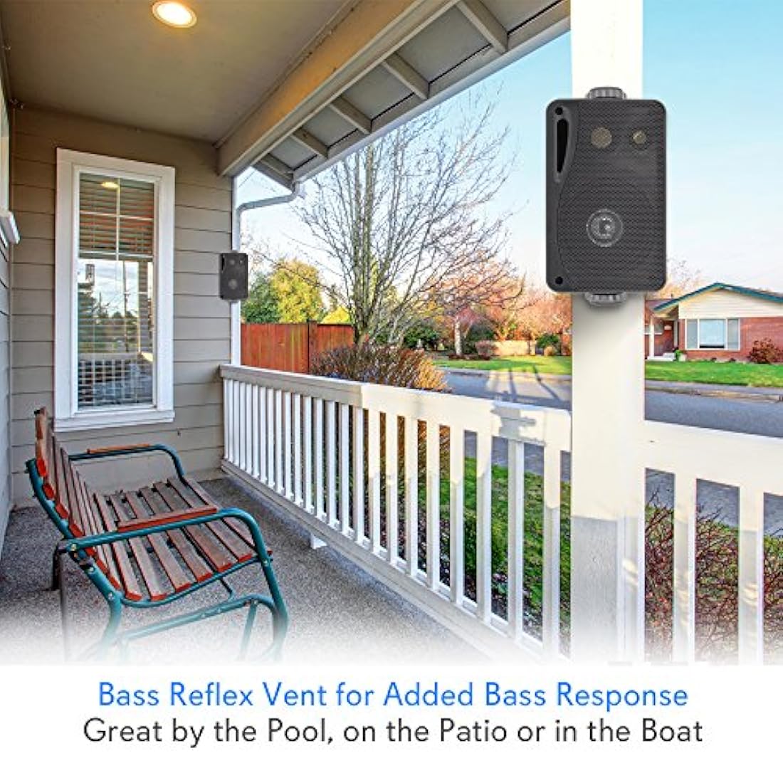 Parlante mini caja de 3 vías PYLE PLMR24B