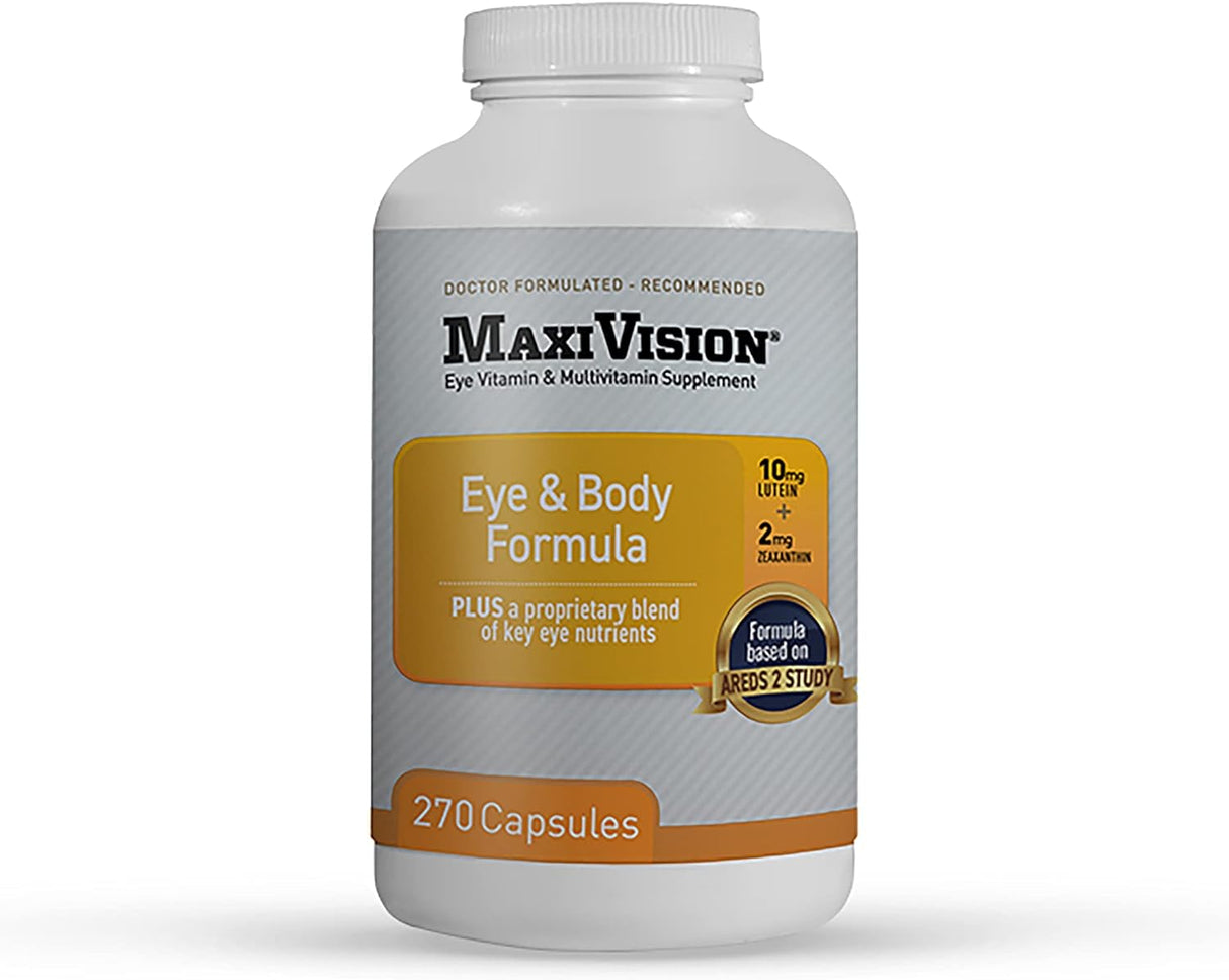 Suplementos Alimenticios 270 Cápsulas de Vitaminas Ojos