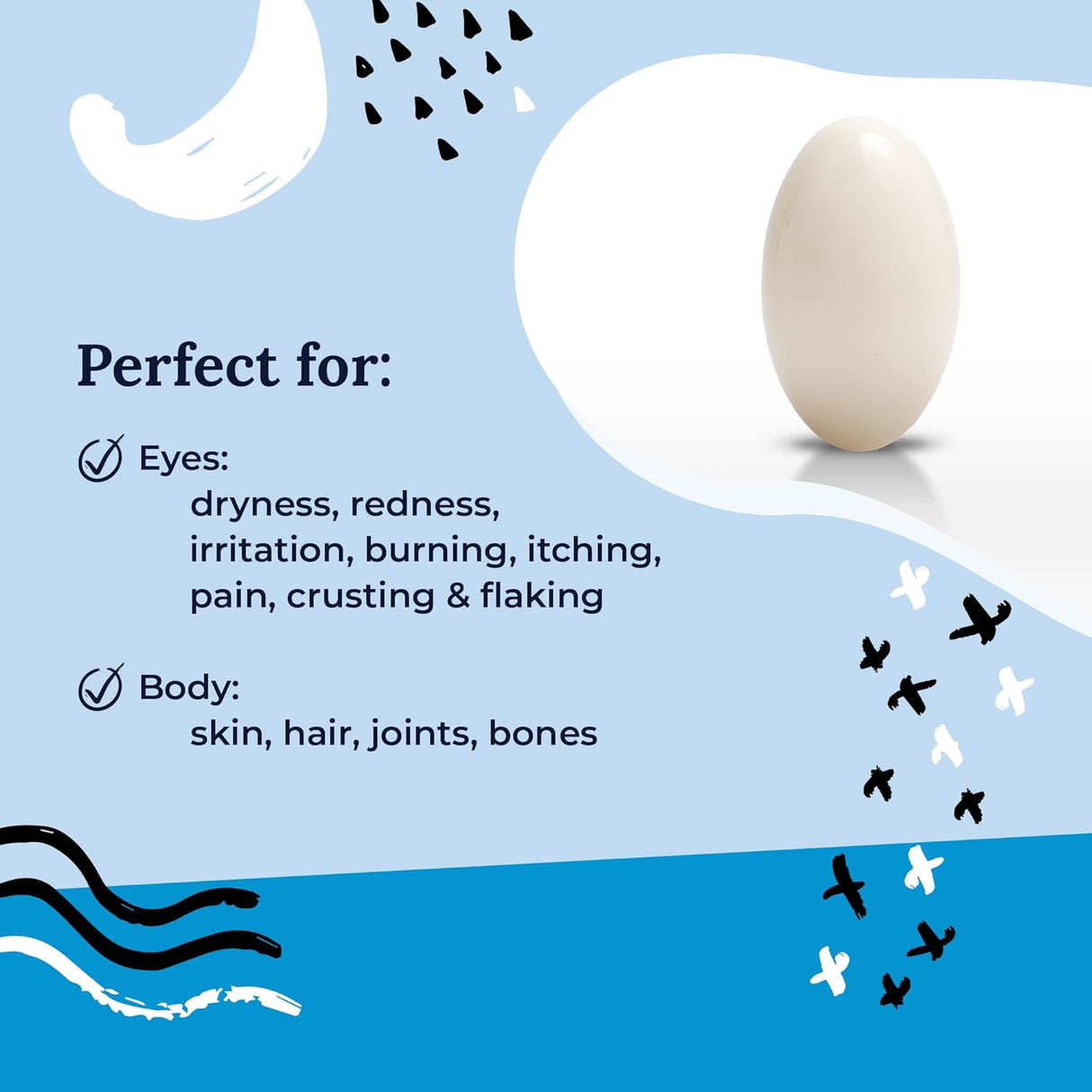 Suplementos de ácido hialurónico CorneaCare