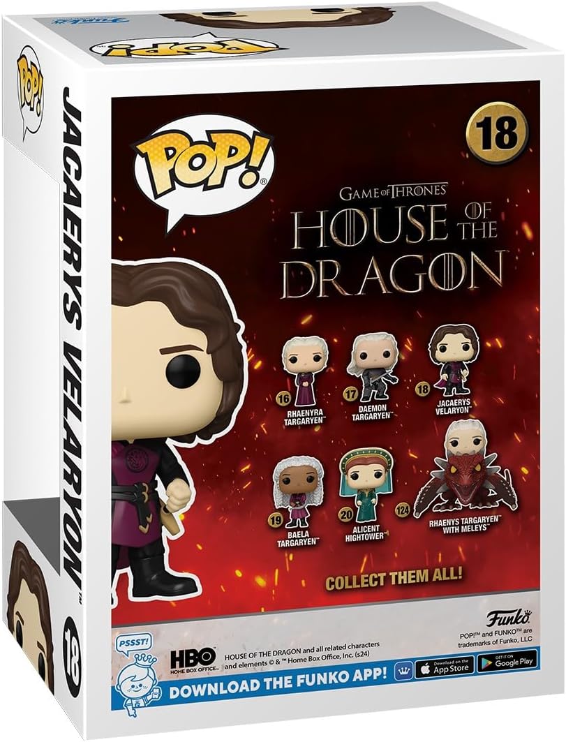 Funko Pop! TV: Casa del Dragón - Jacaerys Velaryon Vinilo