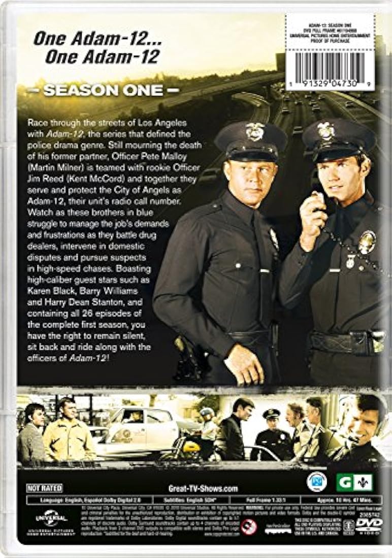 Serie de drama Adam-12: Temporada One