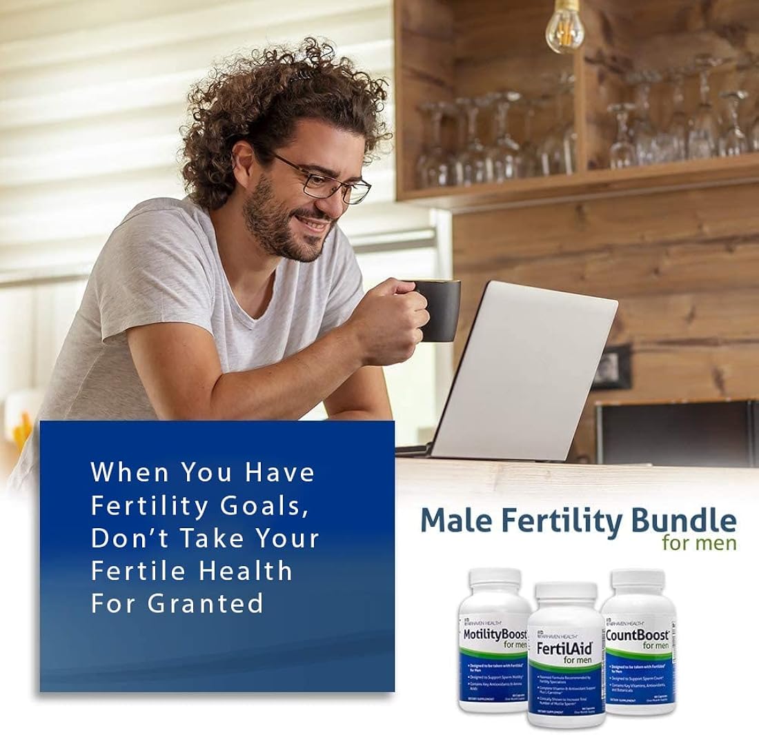 Suplemento fertilidad masculina con fórmula de vitaminas