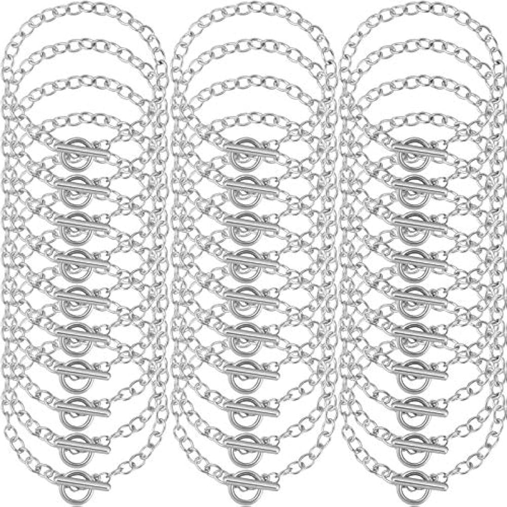 Pulseras y tobilleras 30 piezas de pulseras con cierre
